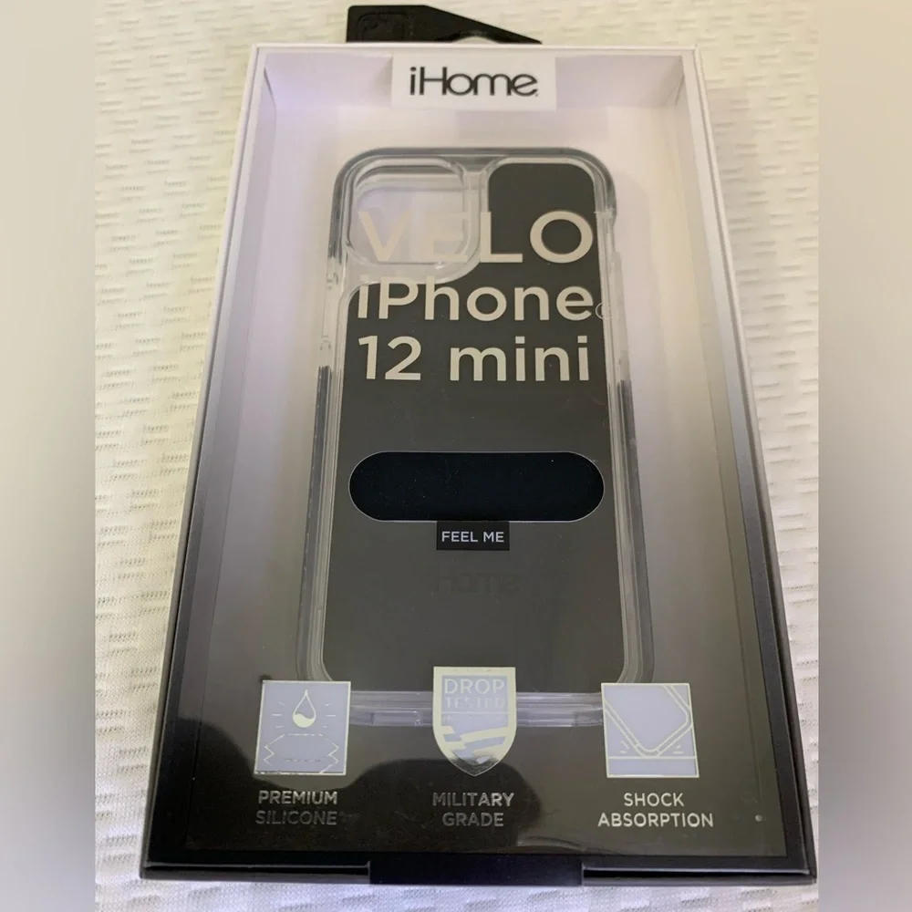iHome Velo Silicone Impact Case, iPhone 12 Mini